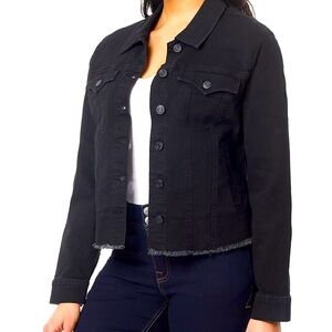 Angels Forever Young Everflex Jacket, size medium, frayed hem, NWT